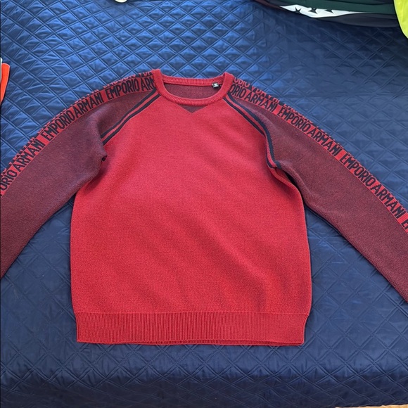 Emporio Armani KidsRed Sweater